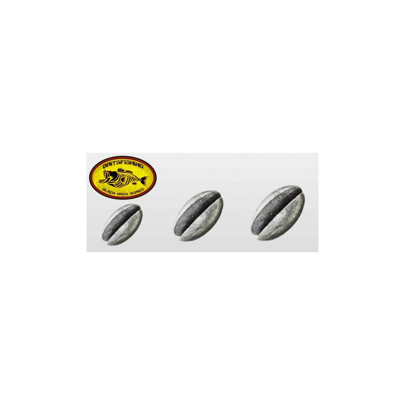 BAITSFISHING PLOMO SPLIT SHOT CLAM 1.0 GRS 60PK