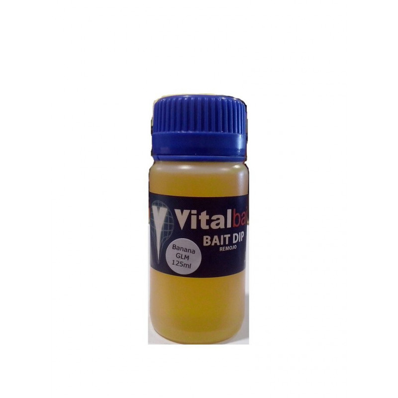 VITAL BAITS DIP  BANANA GLM  125ml