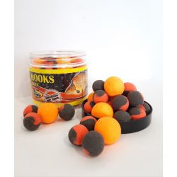 POISSON FLUORO POP UP TWO TONE KRILL CRAB 14-22 mm