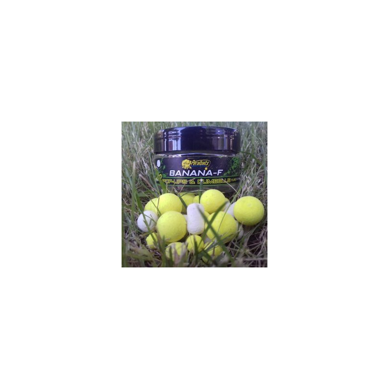 PERALBAITS POP-UPS DUMBELL BANANA-F 14-18 mm