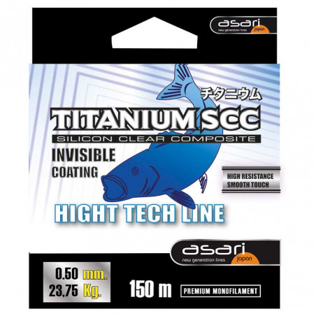 ASARI TITANIUM SCC INVISIBLE 0.26MM 8.75KG