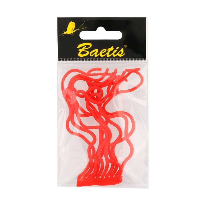 BAETIS SAN JUAN BODY WORM - SQUIRMY LEGS RED