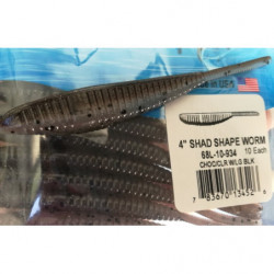 YAMAMOTO 4 SHAD SHAPE WORM...