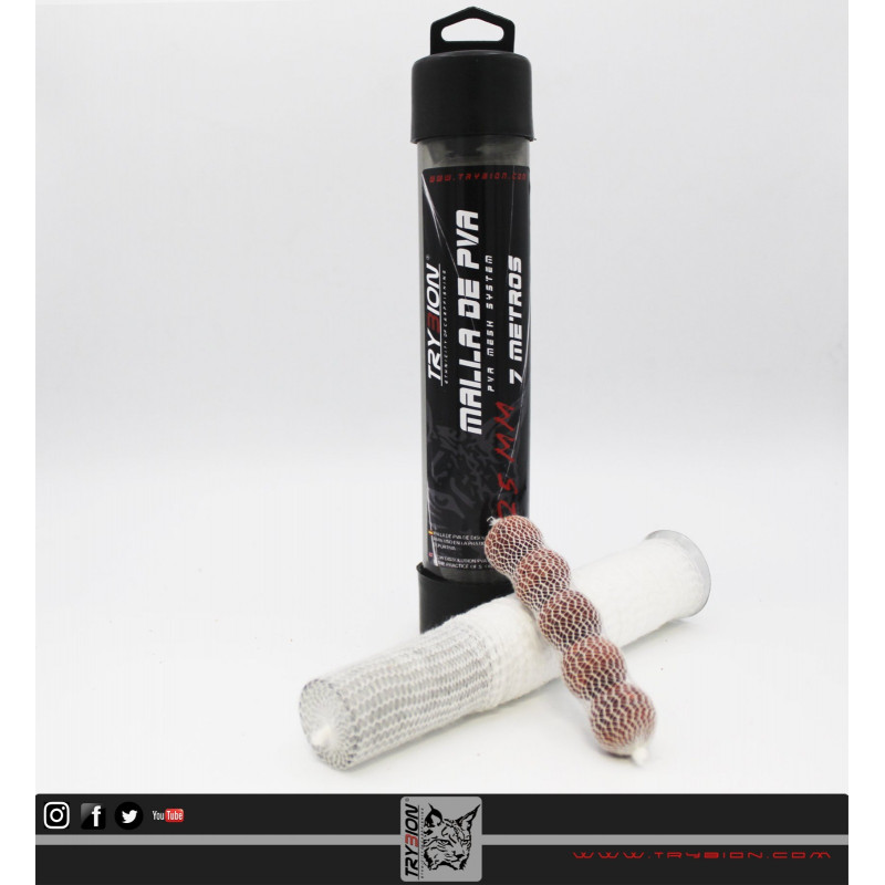 TRYBION KIT TUBO + COMPRESOR + MALLA PVA 35 MM 7 M