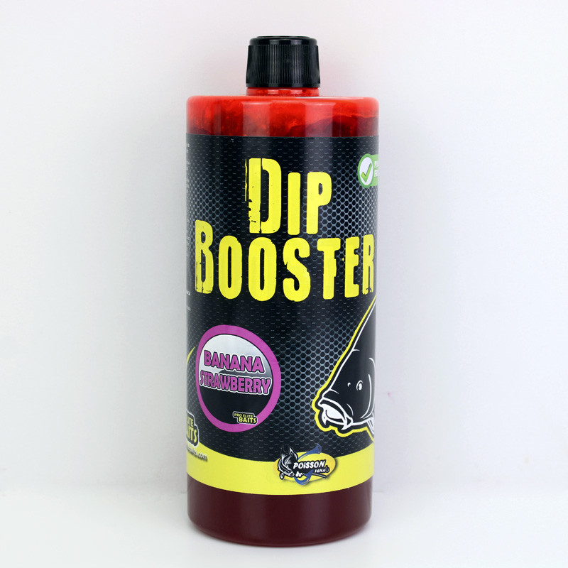 POISSON DIP BOOSTER 1lt BANANA STRAWBERRY