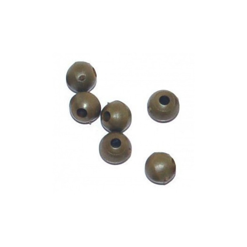 KORDA RUBBER BEAD MUDDY BROWN 4 mm