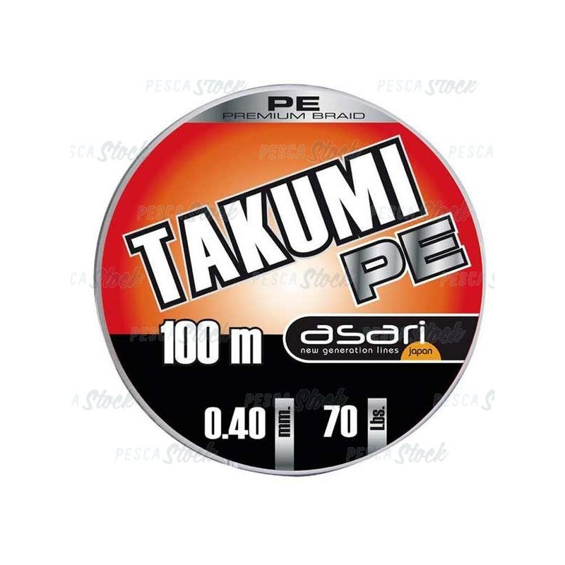 TAKUMA PE 100m. Diametro 0.50 Resist. 59.09 Kg