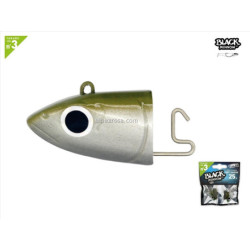 BLACK MINNOW 120 2 SEARCH JIGHEAD 18g Khaki