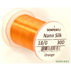 HILO NANO SILK 30D 18/0 NARANJA