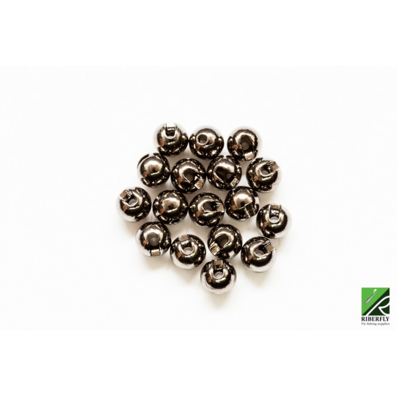 RIBERFLY BOLAS TUNGSTENO BLACK NICKEL 3,3 mm