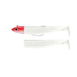 BLACK MINNOW 70 COMBO OFF SHORE  6g White RED HEAD