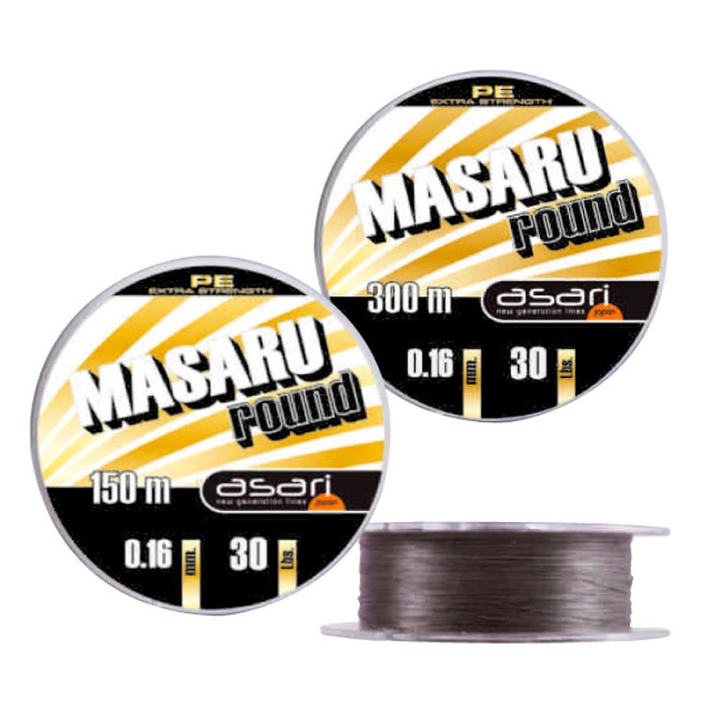 L?NEA ASARI MASARU ROUND 150M 0,30MM 60LB/27,27KG