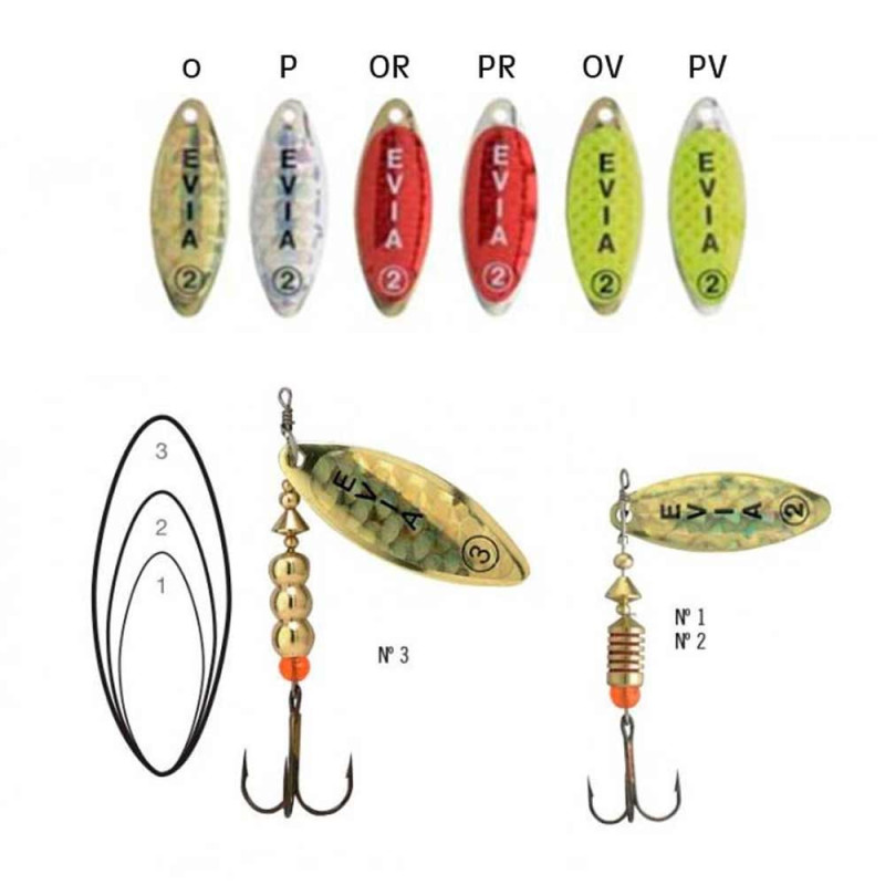 CUCHARILLA EVIA SUNSHINE MOD. 13B N 2 PLATA VERDE