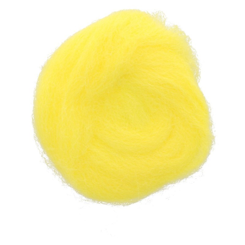 DUBBING FLY-RITE EXT FINE POLY 04 BRIGHT YELLOW