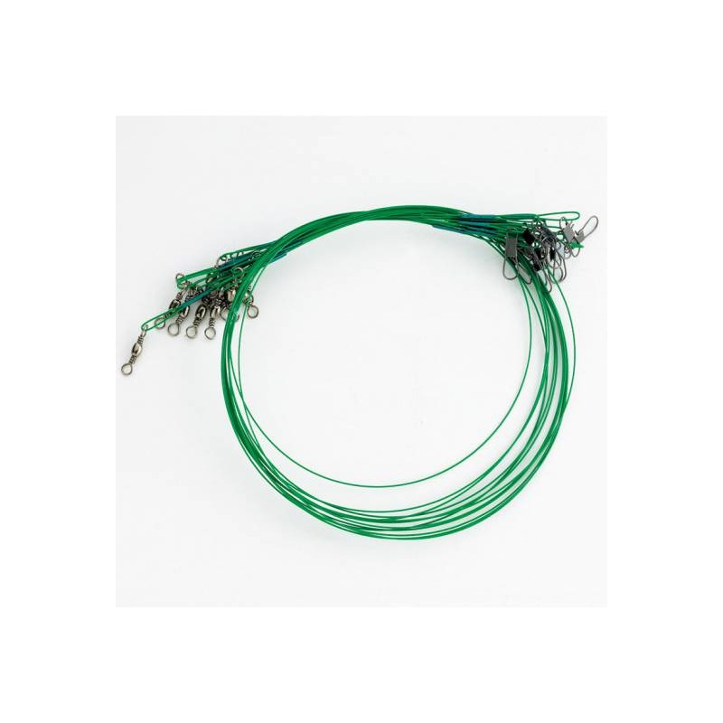 BAJO DE LINEA DE ACERO VERDE EVIA 46 cm 12 uds