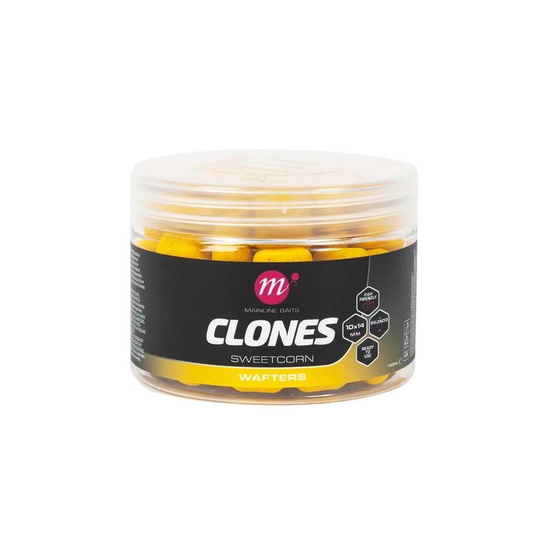 MAINLINE CLONES BARREL WAFTERS SWEETCORN 10mm x 14