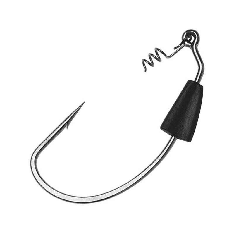 VMC Heavy Duty Weighted Swimbait Hook - 1/4 Oz, Black Nickel, Size #6/0 - View #9