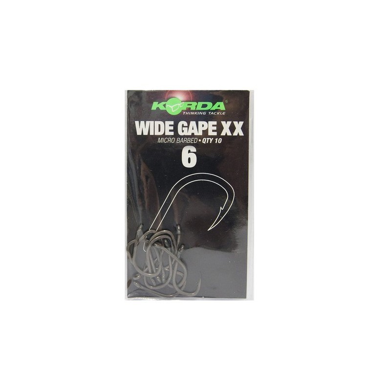 KORDA ANZUELO WIDE GAPE XX