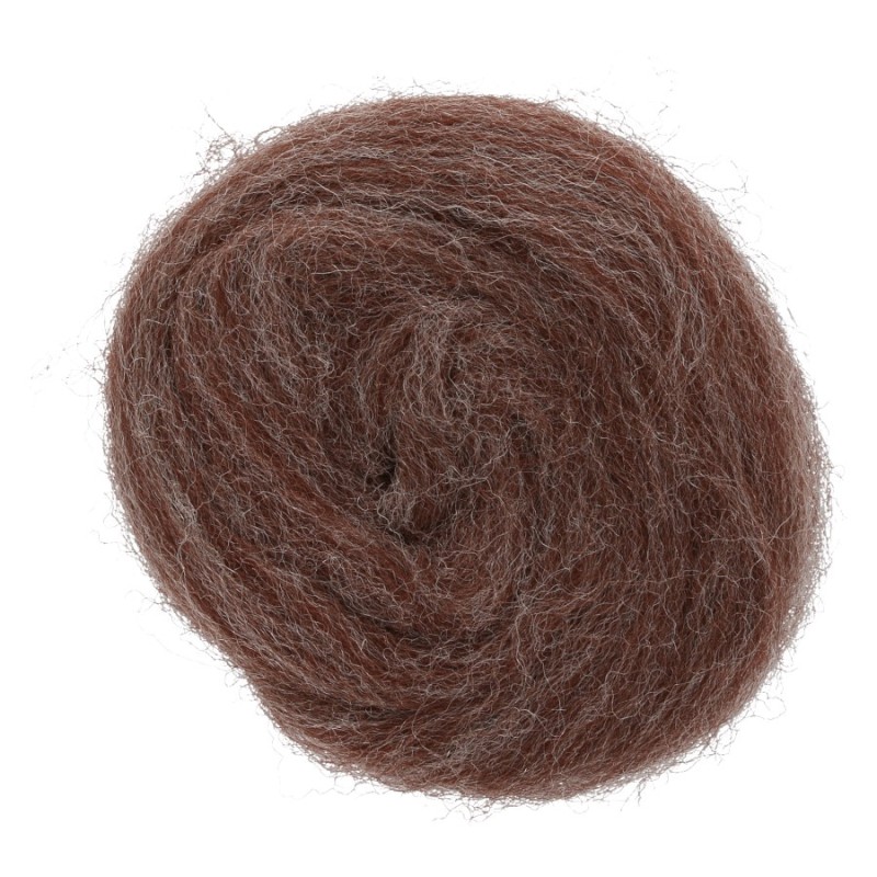 DUBBING FLY-RITE EXTRA FINE POLY N 39 MEDIUM BROWN