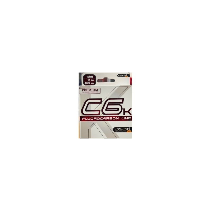 L?NEA ASARI C-6K FLUOROCARBON 100M 0.22 mm