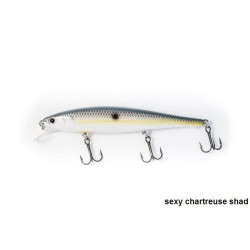 LUCKY CRAFT FLASH POINTER 115 SEXY CHARTREUSE SHAD
